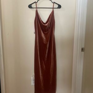 Jenny Yoo Bentley Velvet Midi Dress